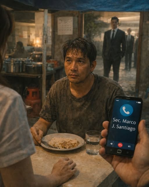 Có thể là hình ảnh về một hoặc nhiều người, điện thoại và văn bản cho biết 'Sec. Sec.Marco Marco J. Santiago'