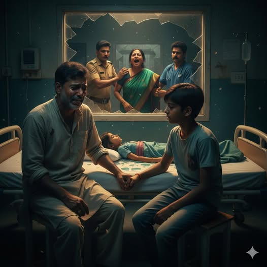 Có thể là hình ảnh về trẻ em và bệnh viện