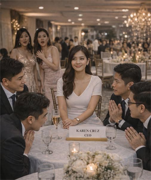 Có thể là hình ảnh về một hoặc nhiều người, bàn và đám cưới