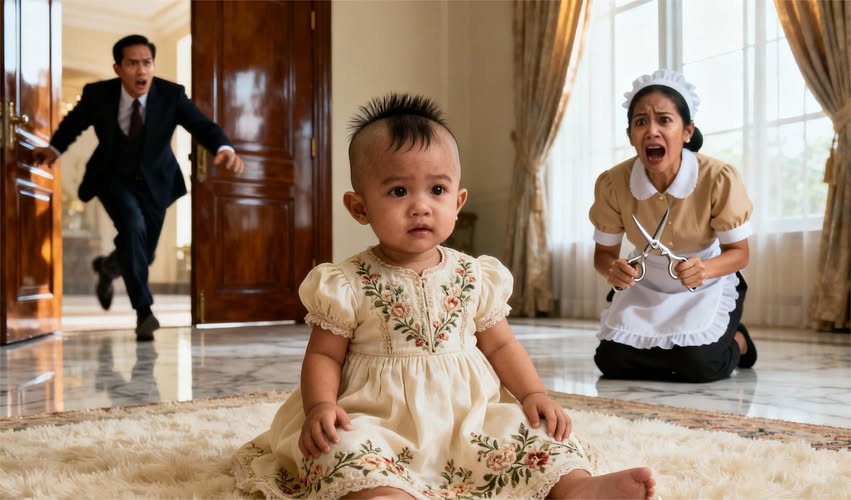 Có thể là hình ảnh về em bé