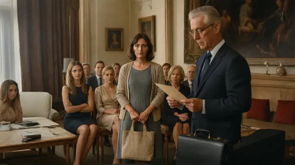 A Simple Woman Was Humiliated at a Will Reading – Until They Realized She...