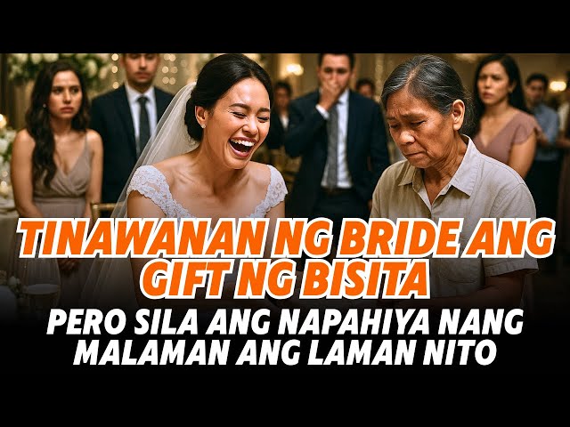 TINAWANAN NG BRIDE ANG GIFT NG BISITA, PERO SILA ANG NAPAHIYA NANG MALAMAN  ANG LAMAN NITO! - YouTube